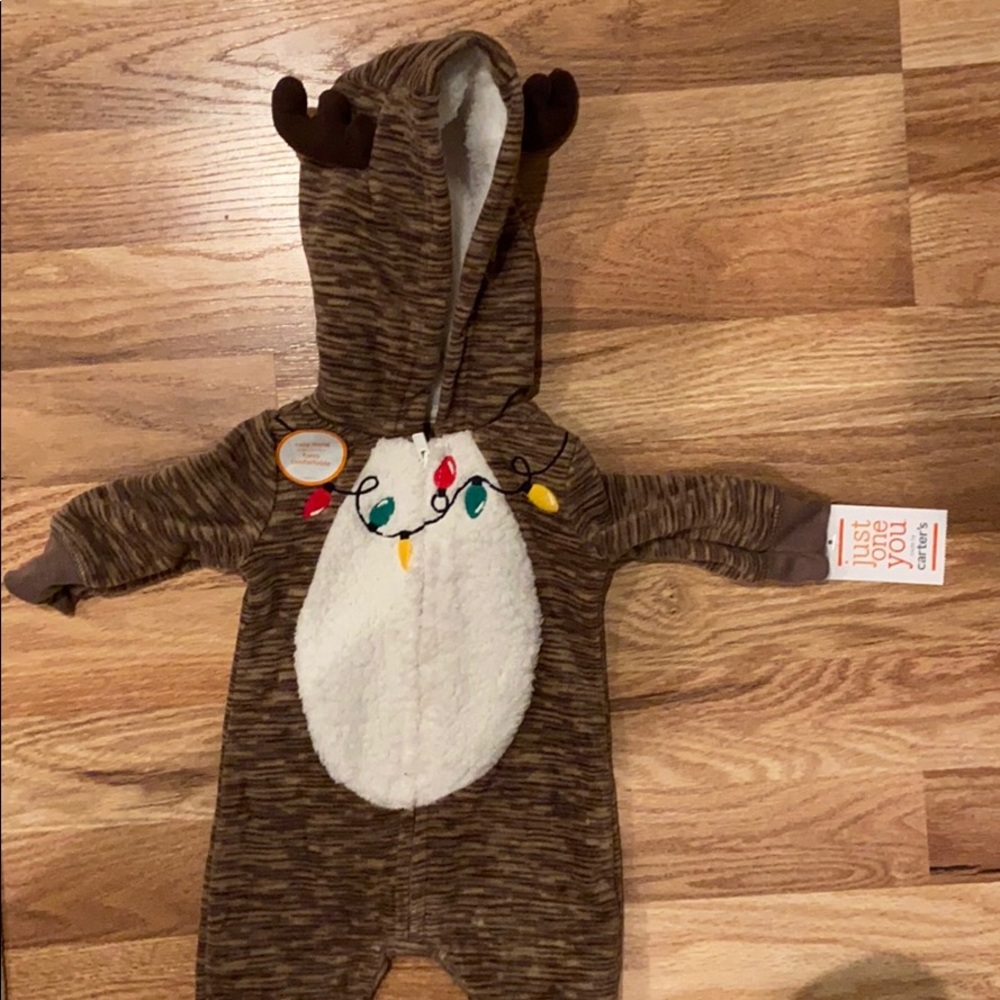 New Born Reindeer Onesie